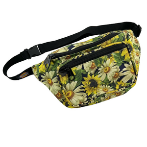 EUC Dickies Floral Yellow Sunflower Fannie Pack